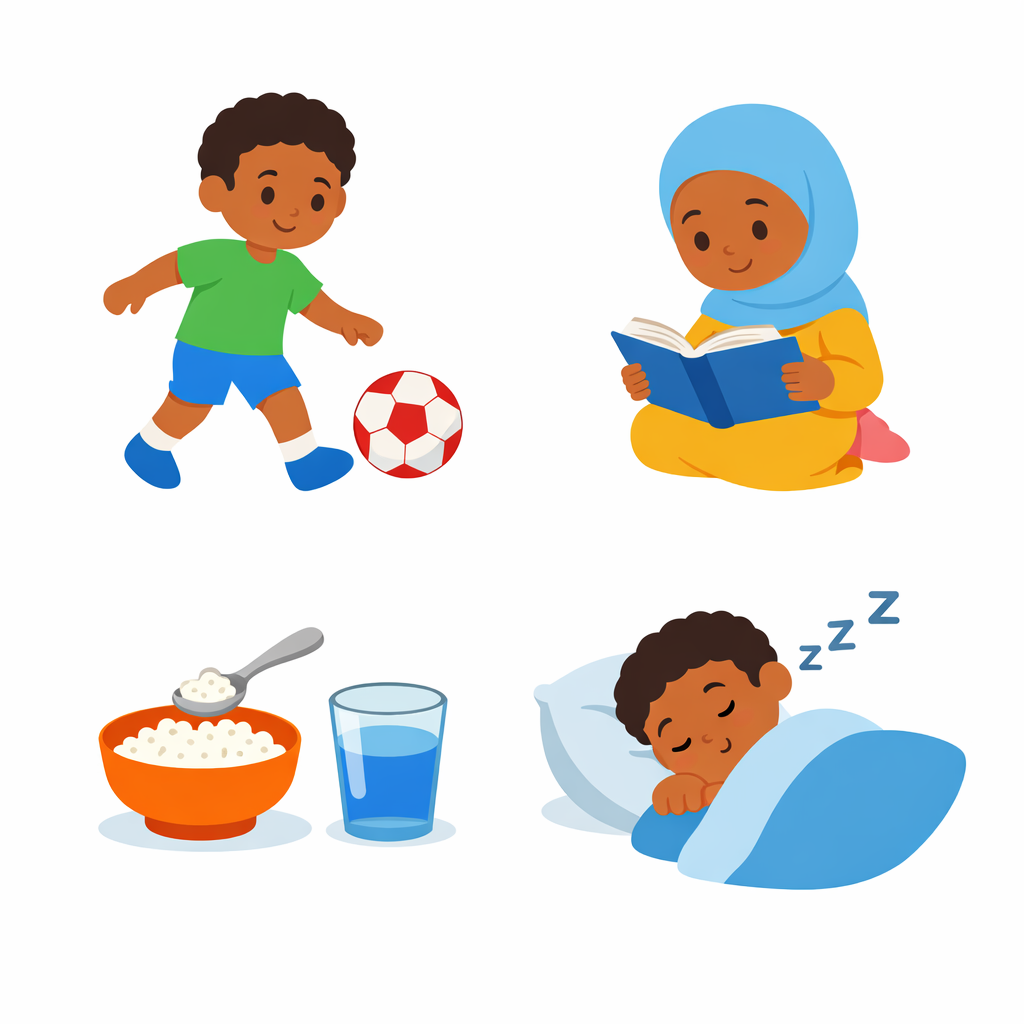 Actions example card